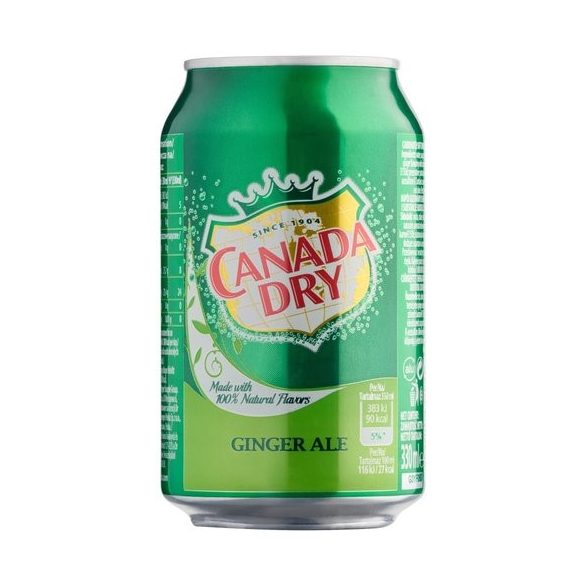 0,33L Canada Dry DRS