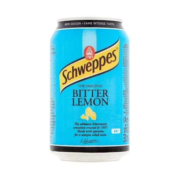 0,33L Schweppes Bitter Lemon DRS