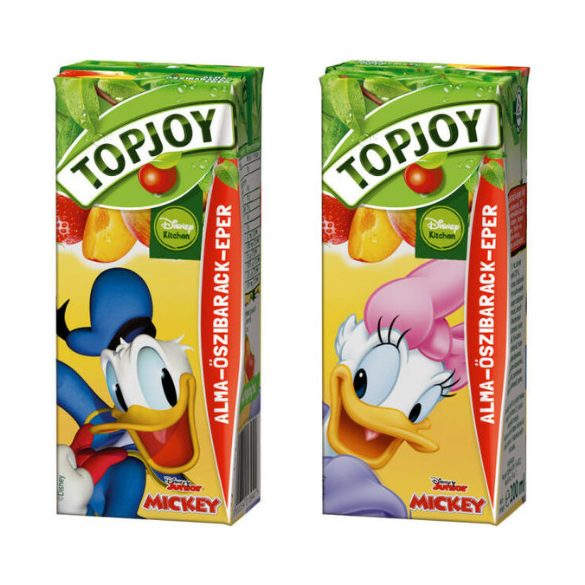 0,2L Topjoy Alma - Őszibarack - Eper 