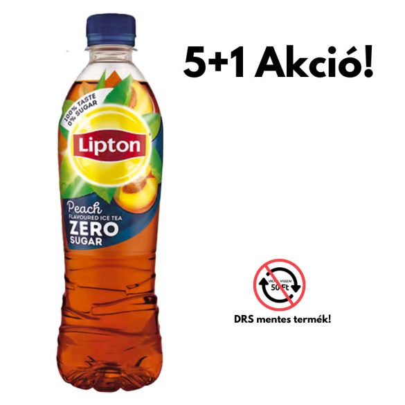 0,5L Lipton Tea Barack Zero 