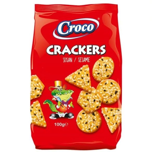 100g CROCO Kréker Szezámmagos