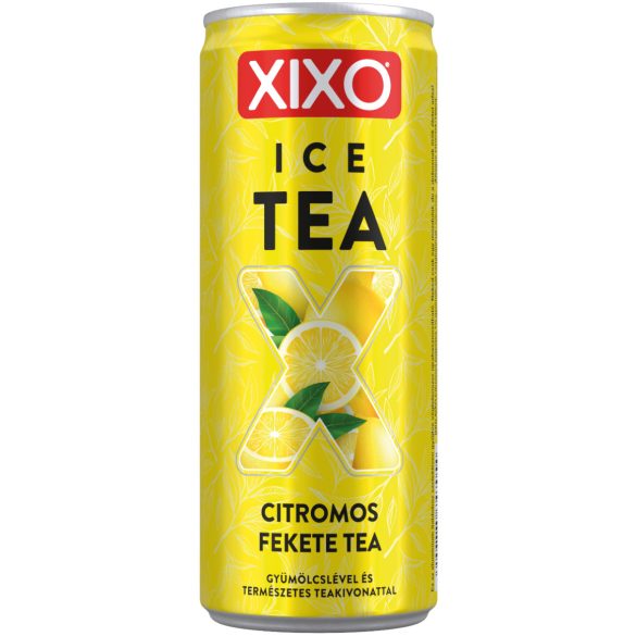 0,25L XIXO Tea Citrom DRS