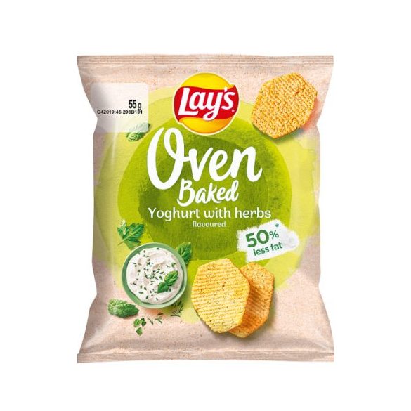 55g Lays Baked Joghurt - Zöldfűszer 