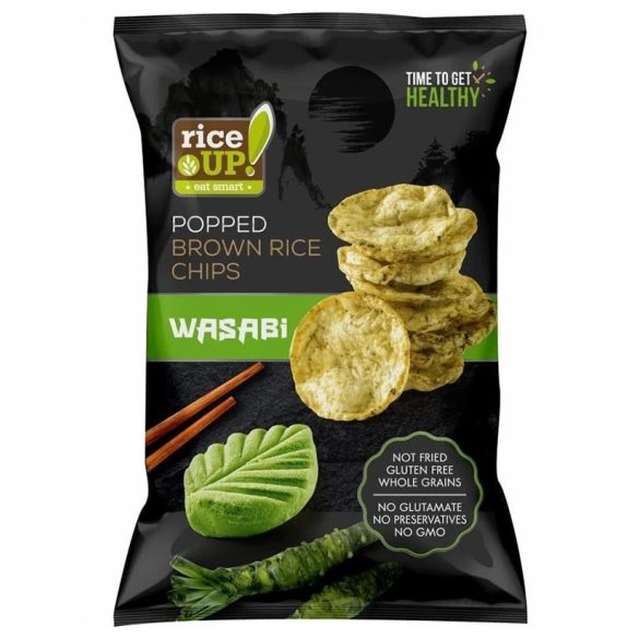 60g Rice Up! Rizs Chips Wasabi