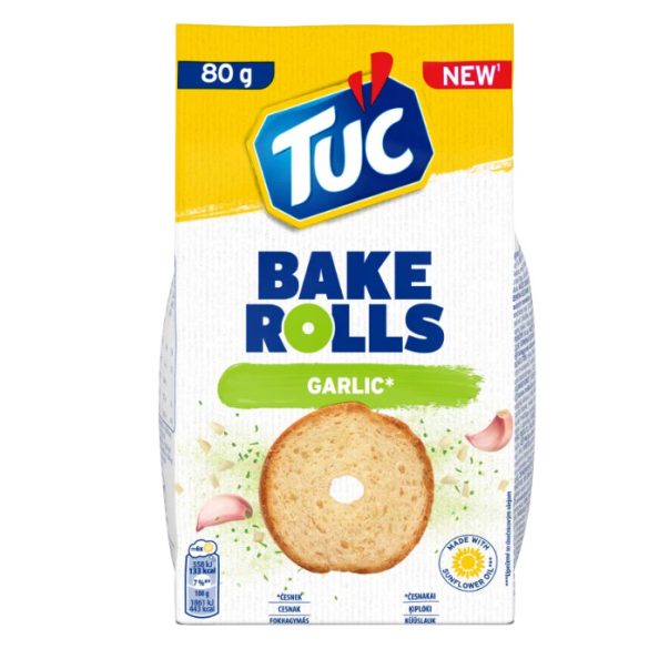 80g TUC Bake Rolls Fokhagyma 