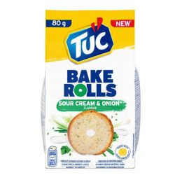 80g TUC Bake Rolls Tejfölös - Hagymás