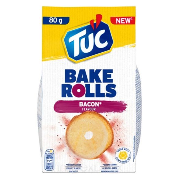 80g TUC Bake Rolls Bacon