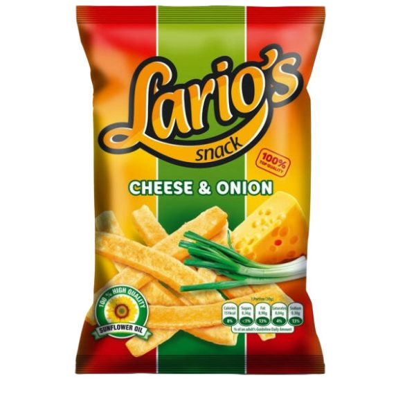 30g Larios Snack Sajt és Hagyma Ízű