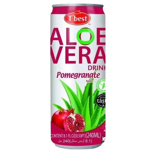 0,24L Tbest Aloe Vera Gránátalma  DRS